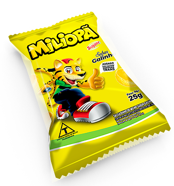 Salgadinho Sabor Galinha Miliopã